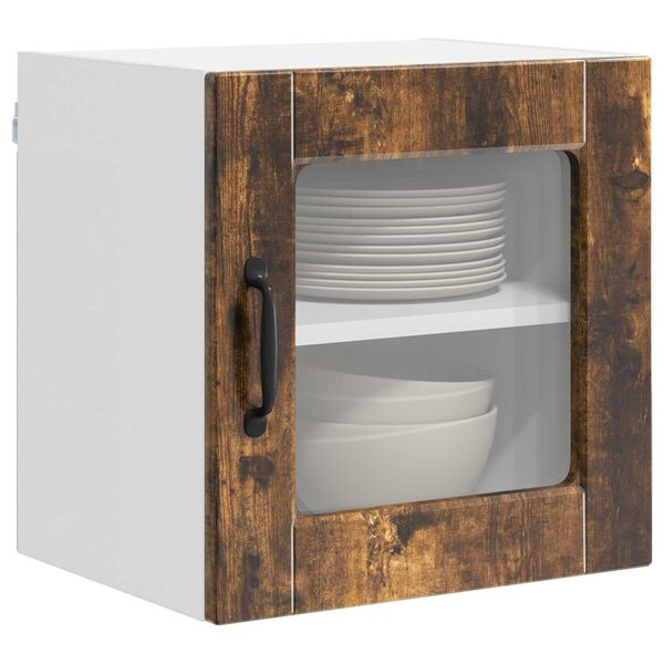 vidaXL Kuhinjski ormarić Zidne 2 pcs Dimljeni hrast 40 x 31 x 40 cm