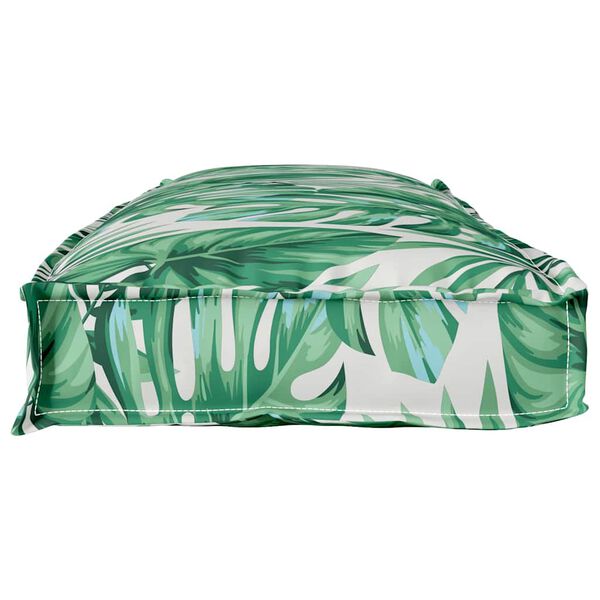 vidaXL Jastuk List Uzorak lista 110 x 40 x 8 cm Oxford tkanina