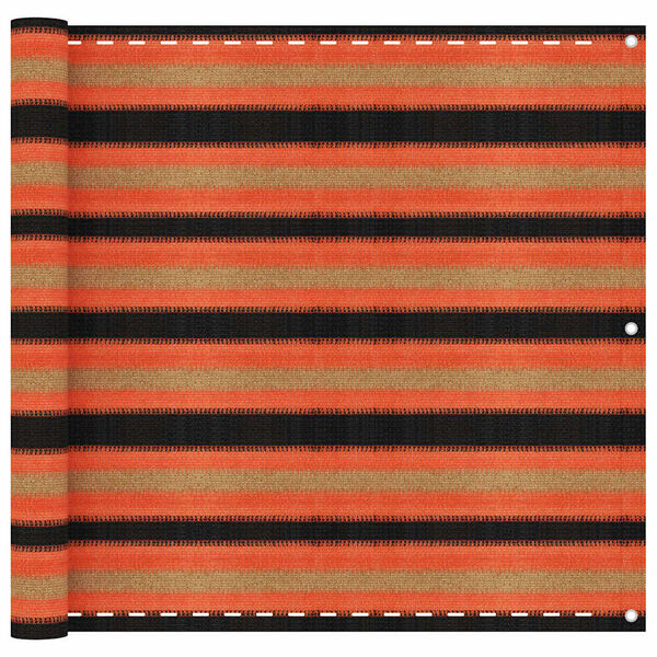 vidaXL Balkonski zastor vi&scaron;ebojni 90 x 500 cm HDPE