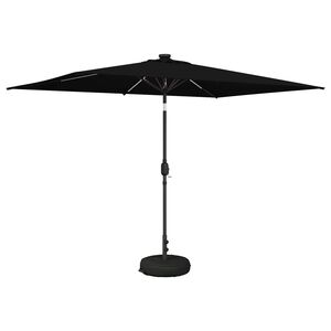 vidaXL Suncobran za vrt s LED svjetlima i postoljem 200 x 300 cm