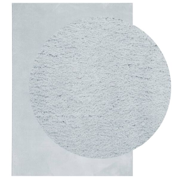 vidaXL Tepih HUARTE kratkih vlakana mekani i perivi plavi 120 x 170 cm