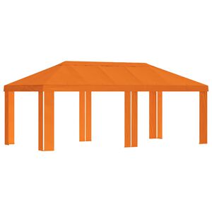 vidaXL Gazebo Pokrivač 6 x 3 m Narančasta Poliester 190