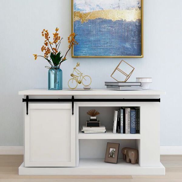 vidaXL Mini pribor za klizna vrata ormarića od ugljičnog čelika 152 cm