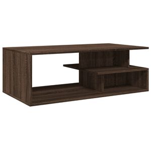 vidaXL Stolić za kavu smeđa boja hrasta 102x55x35 cm konstruirano drvo