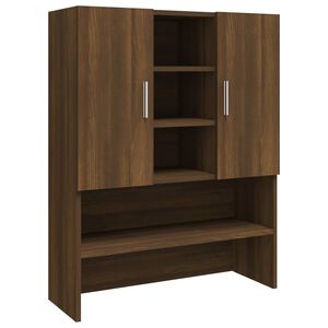 vidaXL Ormarić za perilicu rublja boja smeđeg hrasta 70,5x25,5x90 cm