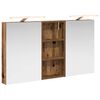 vidaXL Set ormarića za kupaonicu 3 kom. 110 x 10,5 x 60,5 cm