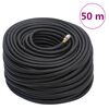 vidaXL Hibridno zračno crijevo crno 0,6 " 50 m od gume i PVC-a