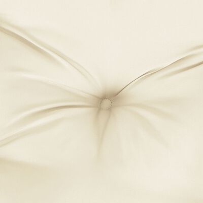 vidaXL Jastuk za vrtnu klupu krem bijeli 200x50x7 cm od tkanine Oxford