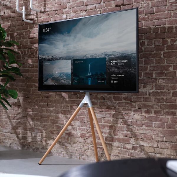 One For All tronožni TV stalak 32 " - 65 " svjetlosmeđi