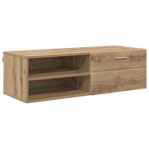vidaXL Drveni ormar s ladicama Umjetnički hrast 100,5 x 39 x 30 cm