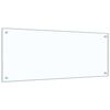 vidaXL Kuhinjski za&scaron;tita 2 pcs *Transparent*an 100 x 40 cm