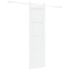 vidaXL Klizna vrata ORKDAL 61 x 198,5 cm Konstruirano drvo Bijela