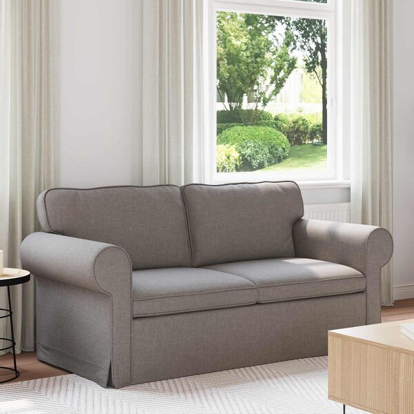 vidaXL Sofa Sivo-smeđa 175 x 82 x 80 cm tkanina