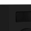 vidaXL TV ormar Crna 80 x 35 x 40 cm Konstruirano drvo