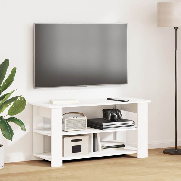 vidaXL Stalak za TV Bijelo 100 x 40 x 50 cm