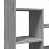 vidaXL Regal za knjige siva boja hrasta 72x20x120,5 cm konstruirano drvo
