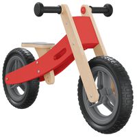 vidaXL Dječji bicikl za ravnotežu crveni