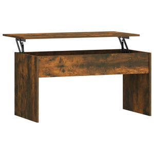 vidaXL Stolić za kavu boja hrasta 102x50,5x52,5 cm konstruirano drvo