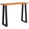 vidaXL Konzolni stol sa živim rubom 110x35x80 cm masivno drvo bagrema