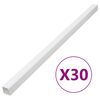 vidaXL Kanalice za kabele 60 x 60 mm 30 m PVC