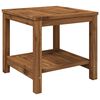 vidaXL Stolić za kavu Prirodna 48,5 x 49 x 45 cm Čvrsto drvo akacije