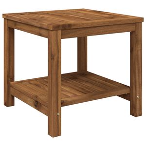 vidaXL Stolić za kavu Prirodna 48,5 x 49 x 45 cm Čvrsto drvo akacije