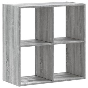 vidaXL Regal za knjige boja hrasta 68,5x32x68,5 cm konstruirano drvo