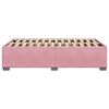 vidaXL Okvir za krevet ružičasti 120 x 200 cm bar&scaron;unasti