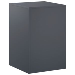 vidaXL Stalak za biljke Antracit 40 x 40 x 60 cm Nehrđajući čelik