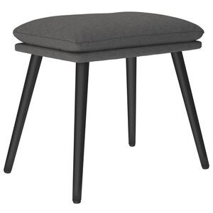 vidaXL Tabure tamnosivi 45 x 29,5 x 35 cm od tkanine