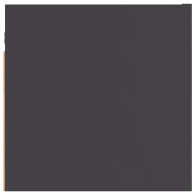 vidaXL Noćni ormarić sivi 30,5 x 30 x 30 cm od iverice