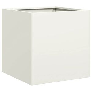 vidaXL Sadilica bijela 40x40x40 cm od hladno valjanog čelika