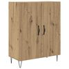 vidaXL Highboard Umjetnički hrast 69,5 x 34 x 180 cm Konstruirano drvo