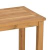 vidaXL Konzolna stolica Smeđa 110 x 40 x 45 cm Čvrsto teak drvo