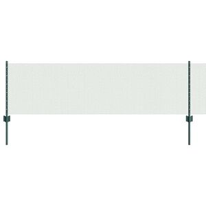 vidaXL Heksagonalna ograda s stubom 25 x 0,6 m Čelik premazan PVC-om