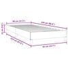 vidaXL Box spring krevet bez madracem tamnoplavi 80x220 cm bar&scaron;unasti
