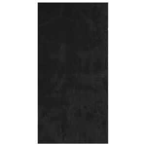 vidaXL Tepih HUARTE kratkih vlakana mekani i perivi crni 100x200 cm