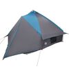 vidaXL Teepee šator s krovom Plava i siva 490 x 410 x 210 cm