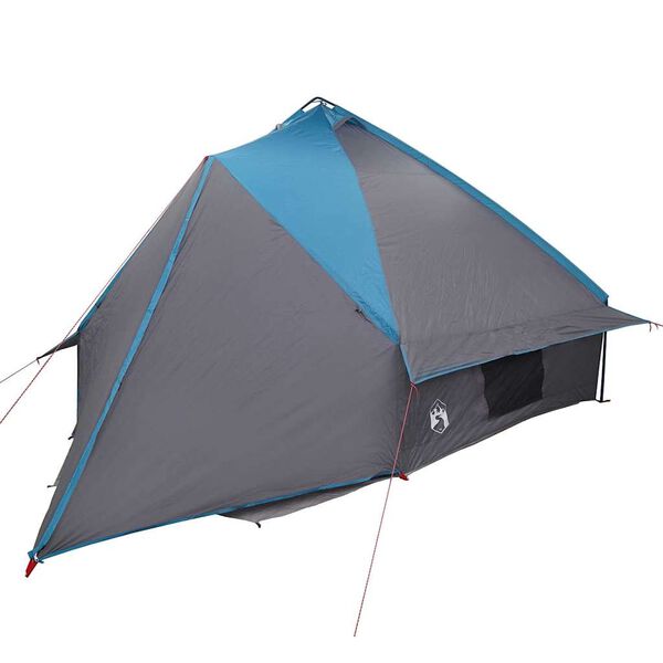 vidaXL Teepee šator s krovom Plava i siva 490 x 410 x 210 cm