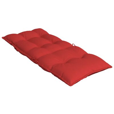 vidaXL Jastuci za stolicu s visokim naslonom 2 kom crveni od tkanine