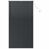 vidaXL Venecijanska roleta Crna 220 x 110 cm 25 mm Aluminij