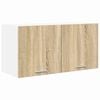 vidaXL Viseći ormarić Sonoma hrast 80 x 31 x 40 cm Konstruirano drvo
