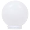 vidaXL Vanjske solarne svjetiljke 4 kom LED kuglaste 15 cm RGB