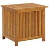 vidaXL Vrtna kutija za pohranu 60 x 50 x 58 cm masivno bagremovo drvo