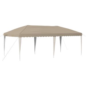 vidaXL Rastezljivi &scaron;ator za zabave 575 x 290 x 245 cm Krem