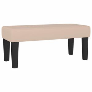 vidaXL Klupa boja cappuccina 70 x 30 x 30 cm od umjetne kože