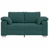 vidaXL Sofa Tamnozelena 160 x 80 x 82 cm tkanina