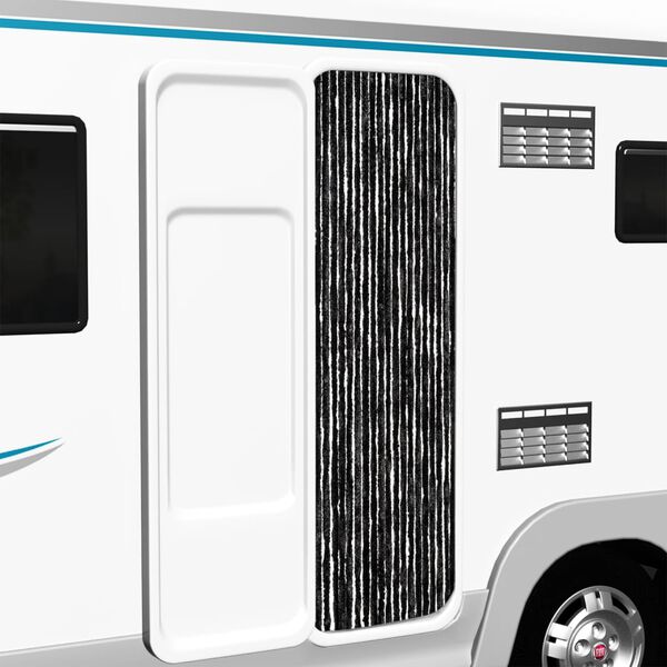 vidaXL Zastor protiv insekata antracit 56 x 185 cm &scaron;enil