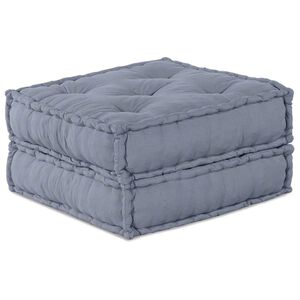 vidaXL Modularna sofa Tkanina Siva 70 x 70 x 36 cm