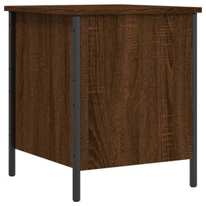 vidaXL Klupa za pohranu boja smeđeg hrasta 40x42,5x50 cm drvena